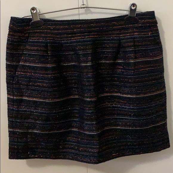 JCrew sparkle tweed mini skirt - Picture 1 of 2